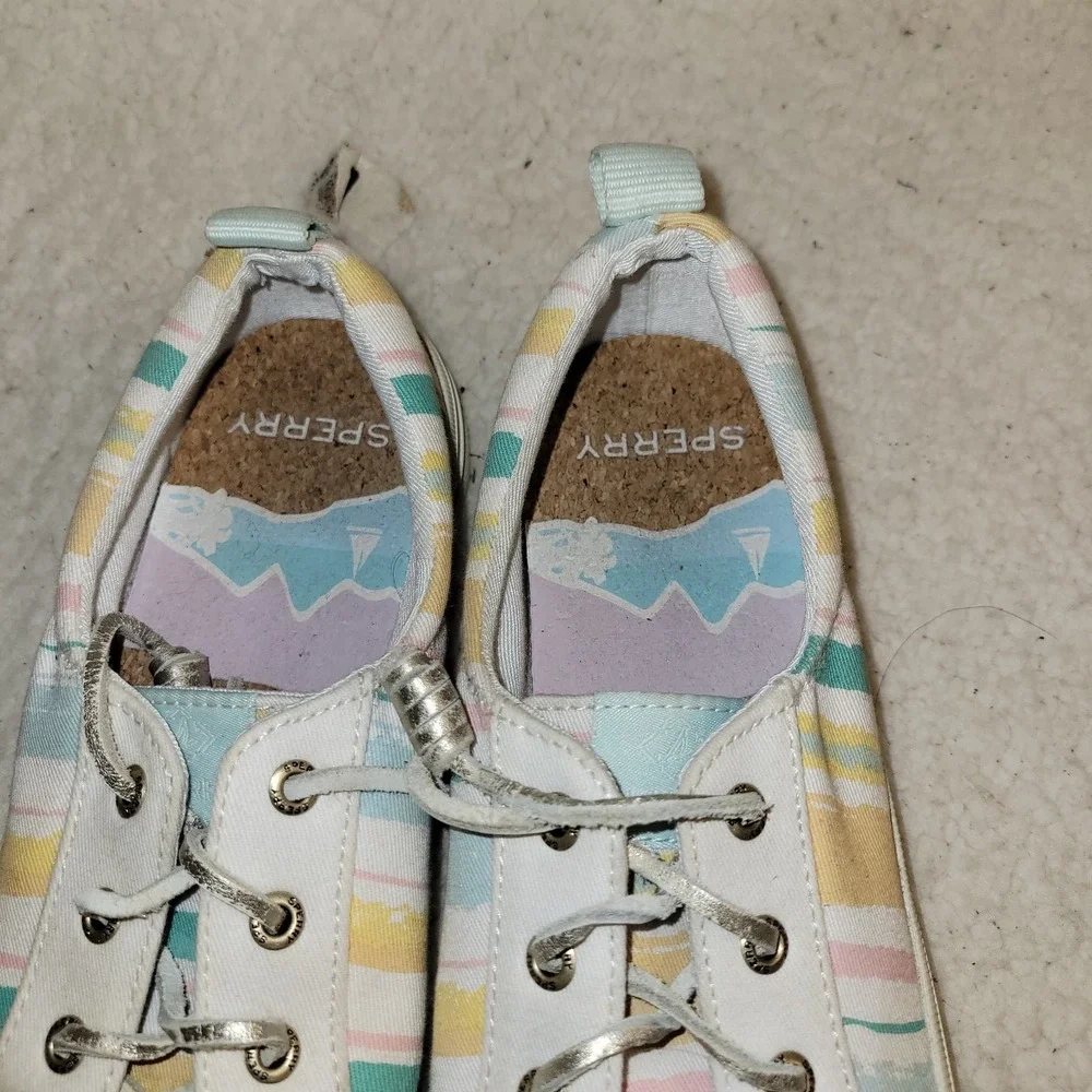 Sperry Top Sider Pier Wave Multicolor Womens Size‎ 7M Slip On Shoes